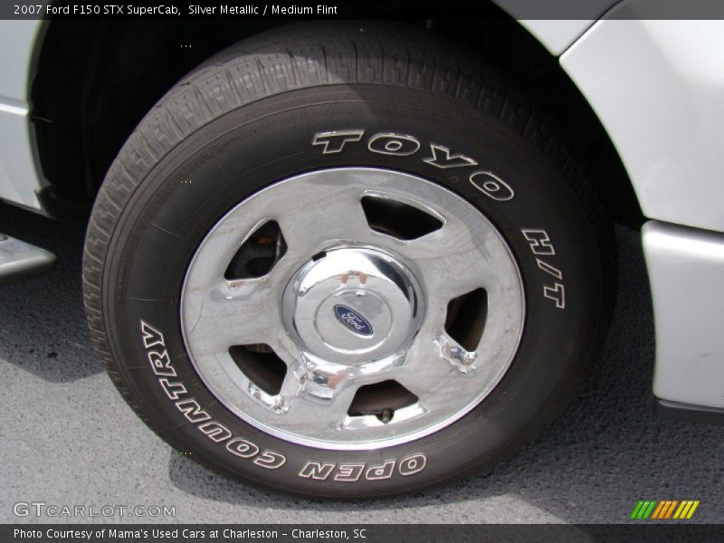 Silver Metallic / Medium Flint 2007 Ford F150 STX SuperCab