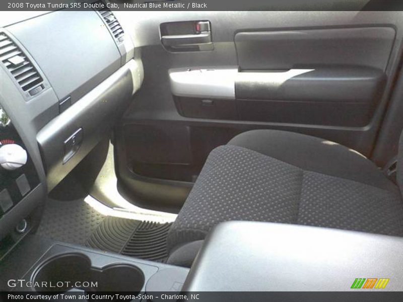 Nautical Blue Metallic / Black 2008 Toyota Tundra SR5 Double Cab