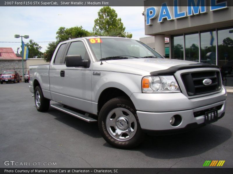 Silver Metallic / Medium Flint 2007 Ford F150 STX SuperCab