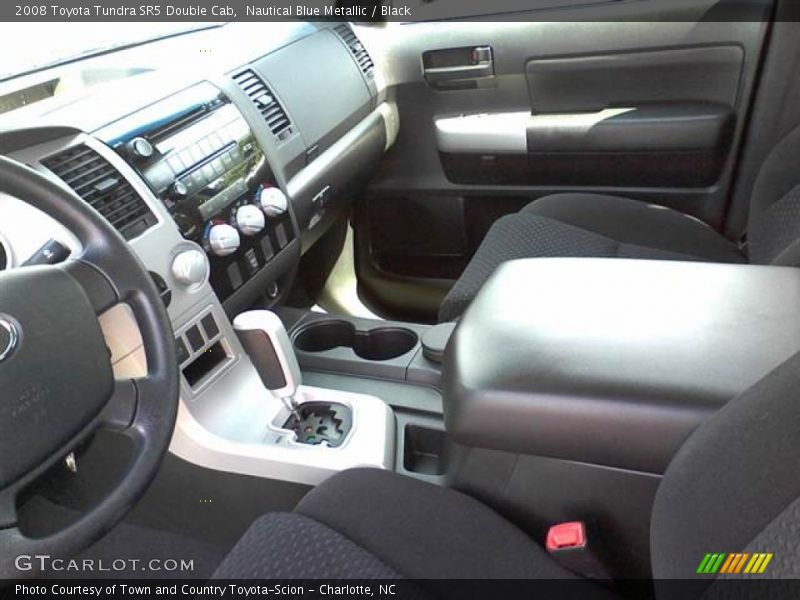 Nautical Blue Metallic / Black 2008 Toyota Tundra SR5 Double Cab