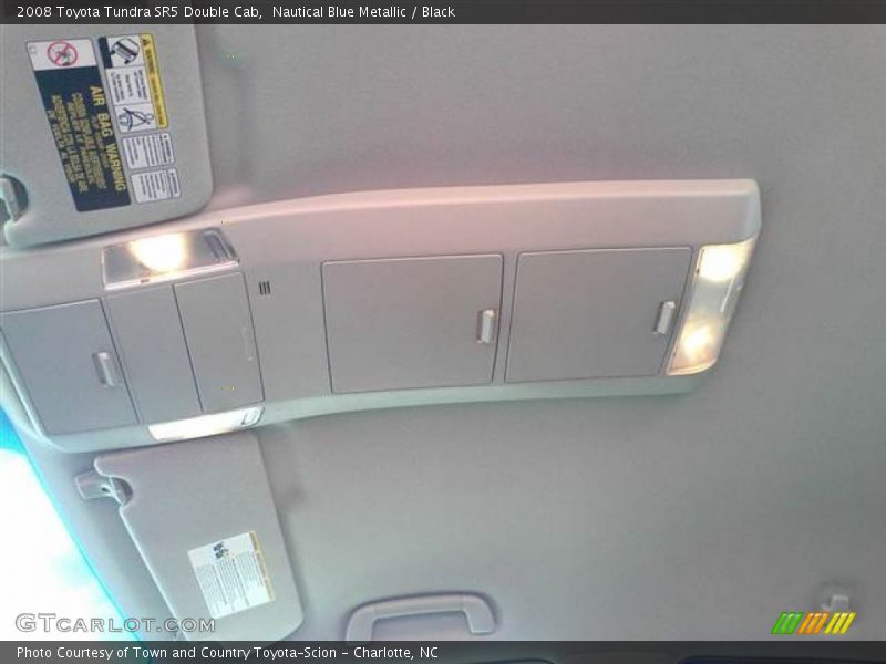 Nautical Blue Metallic / Black 2008 Toyota Tundra SR5 Double Cab