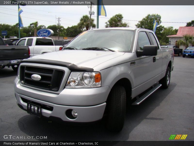 Silver Metallic / Medium Flint 2007 Ford F150 STX SuperCab