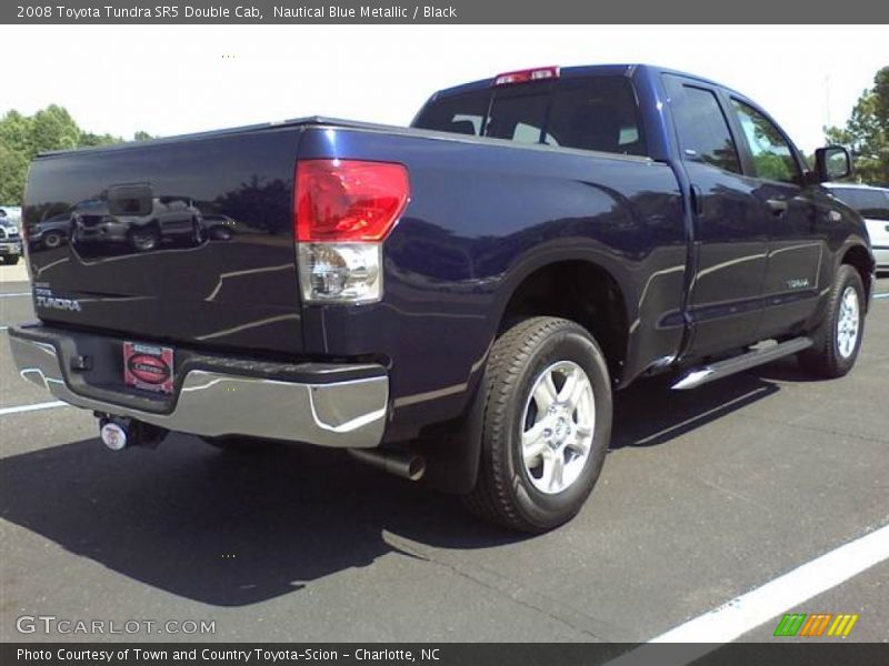 Nautical Blue Metallic / Black 2008 Toyota Tundra SR5 Double Cab