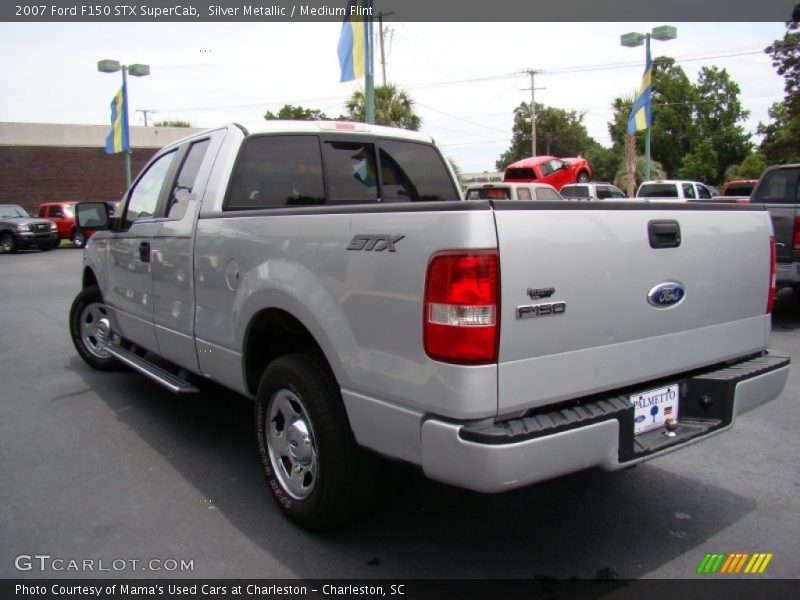 Silver Metallic / Medium Flint 2007 Ford F150 STX SuperCab