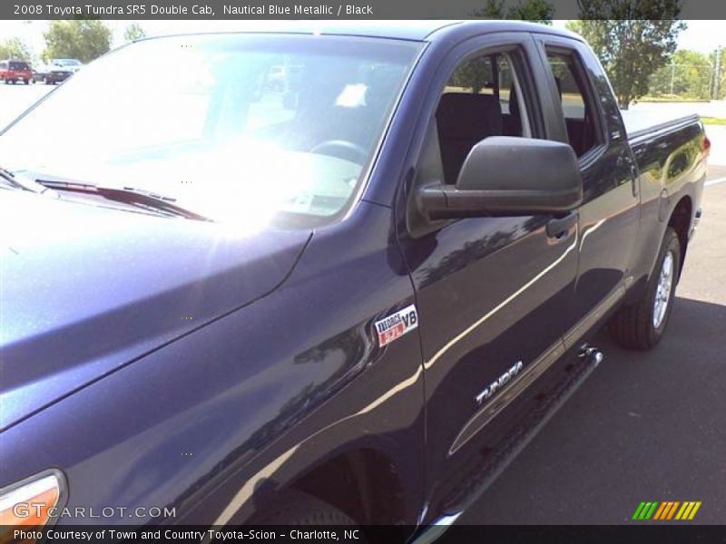 Nautical Blue Metallic / Black 2008 Toyota Tundra SR5 Double Cab