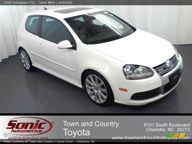 Candy White / Anthracite 2008 Volkswagen R32