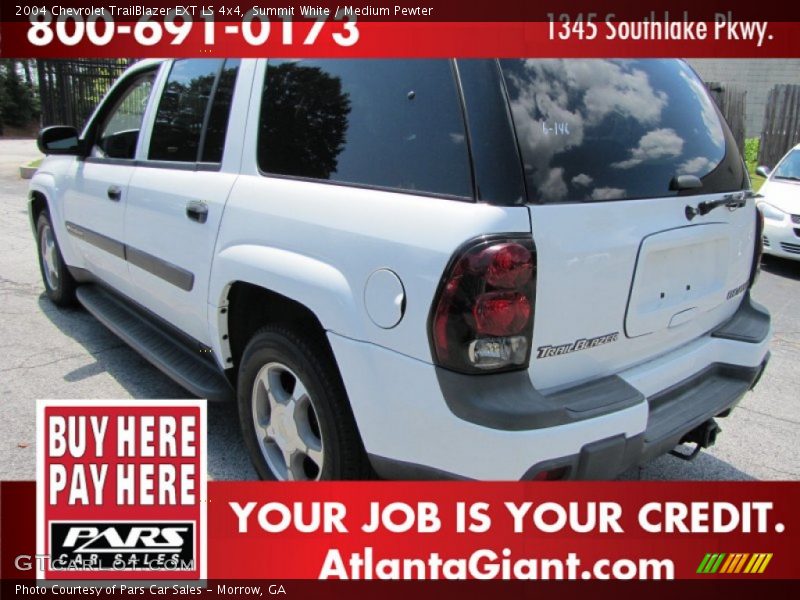 Summit White / Medium Pewter 2004 Chevrolet TrailBlazer EXT LS 4x4