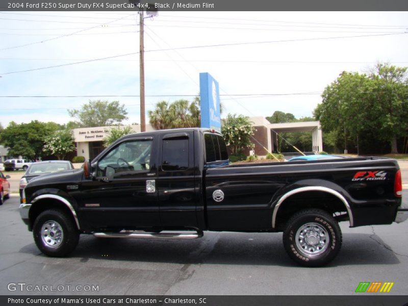 Black / Medium Flint 2004 Ford F250 Super Duty FX4 SuperCab 4x4
