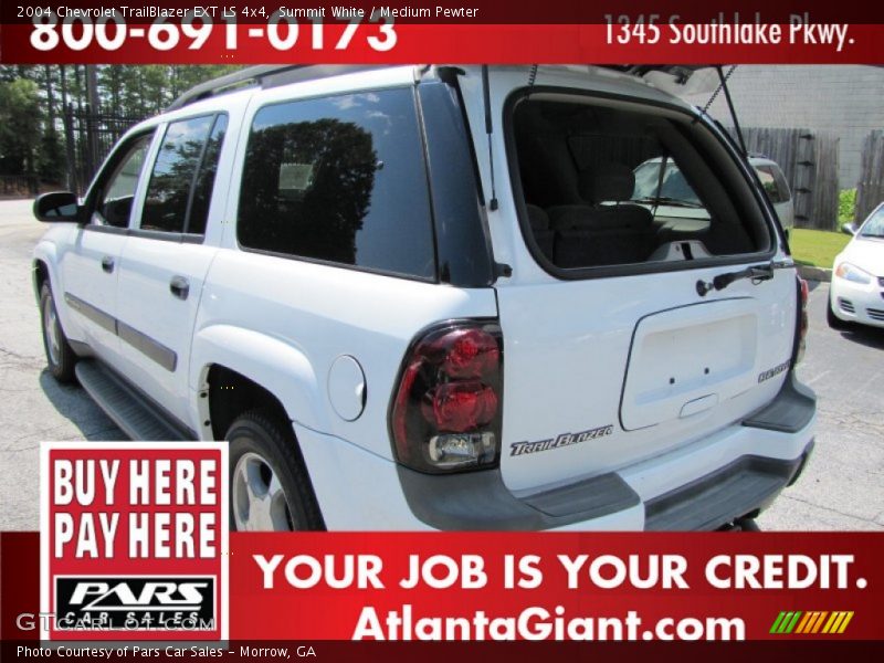 Summit White / Medium Pewter 2004 Chevrolet TrailBlazer EXT LS 4x4