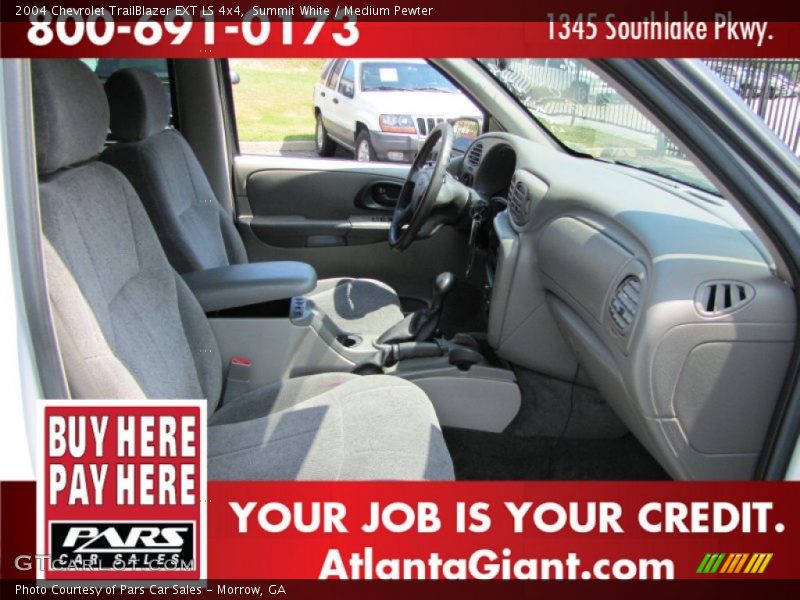 Summit White / Medium Pewter 2004 Chevrolet TrailBlazer EXT LS 4x4