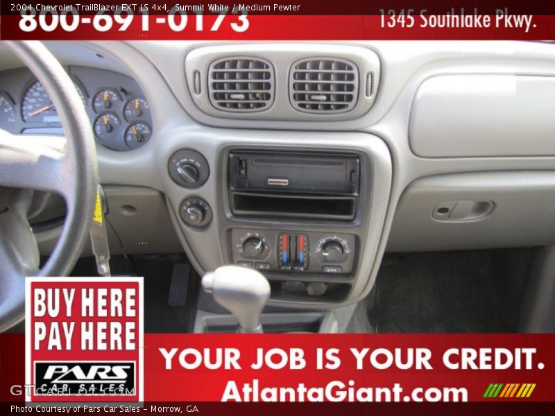 Summit White / Medium Pewter 2004 Chevrolet TrailBlazer EXT LS 4x4