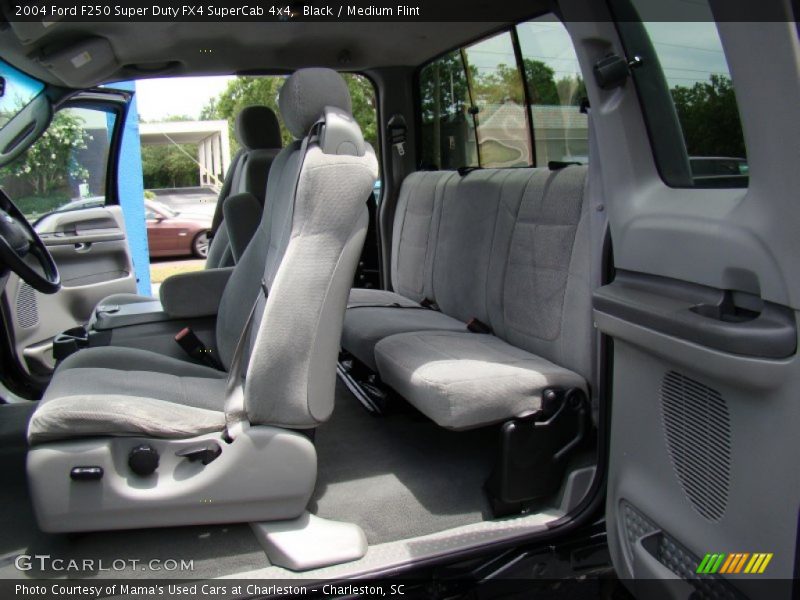 Black / Medium Flint 2004 Ford F250 Super Duty FX4 SuperCab 4x4