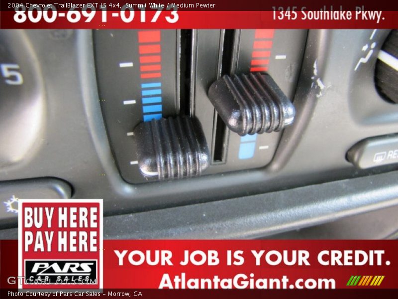 Summit White / Medium Pewter 2004 Chevrolet TrailBlazer EXT LS 4x4