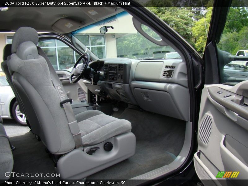 Black / Medium Flint 2004 Ford F250 Super Duty FX4 SuperCab 4x4