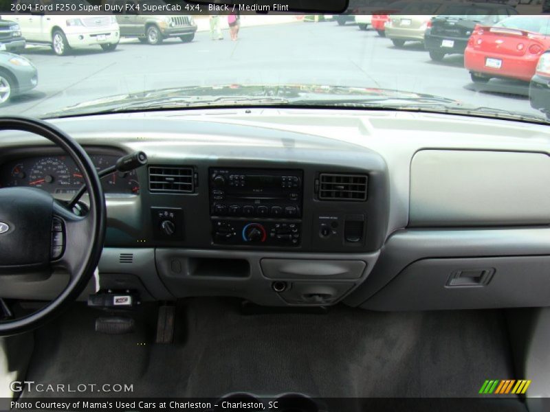 Black / Medium Flint 2004 Ford F250 Super Duty FX4 SuperCab 4x4