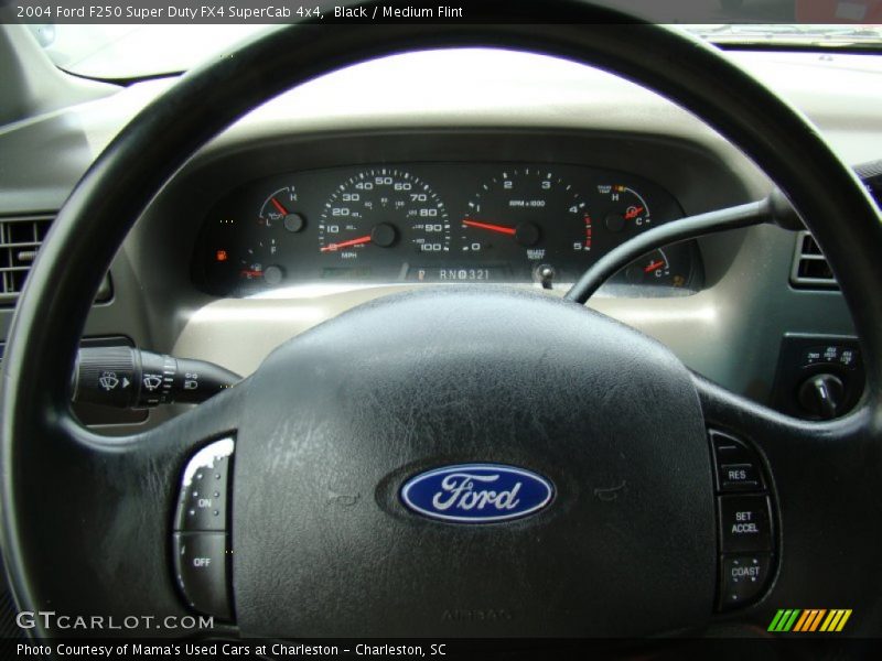 Black / Medium Flint 2004 Ford F250 Super Duty FX4 SuperCab 4x4