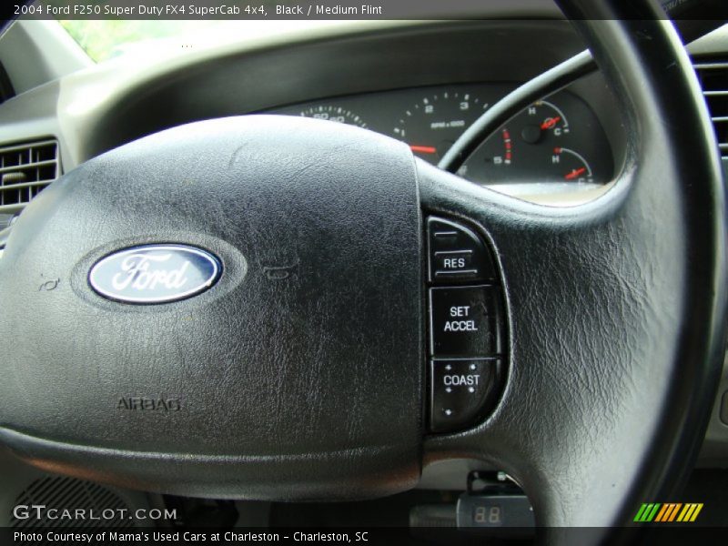 Black / Medium Flint 2004 Ford F250 Super Duty FX4 SuperCab 4x4