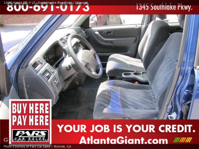 Supermarine Blue Pearl / Charcoal 1999 Honda CR-V LX