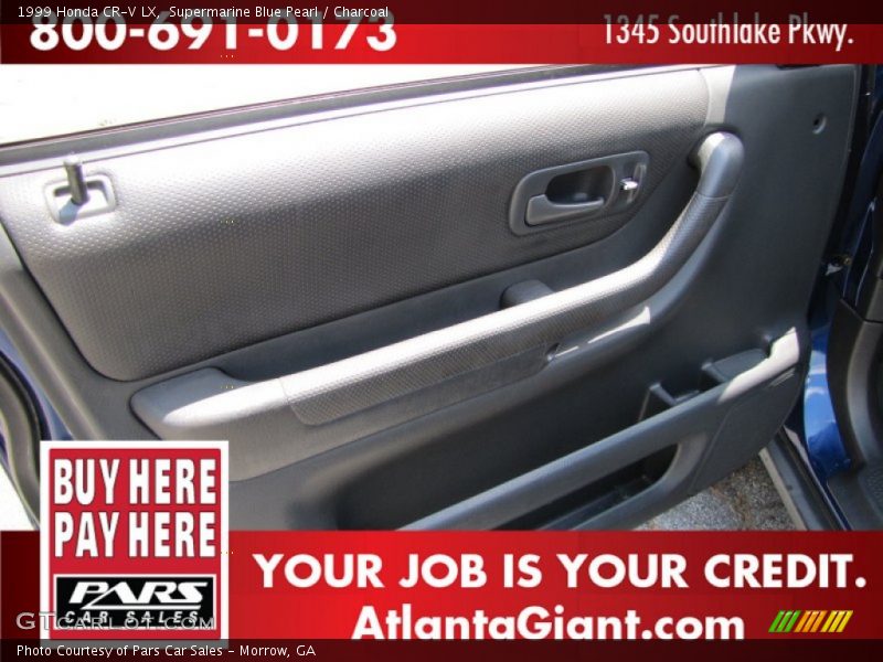 Supermarine Blue Pearl / Charcoal 1999 Honda CR-V LX