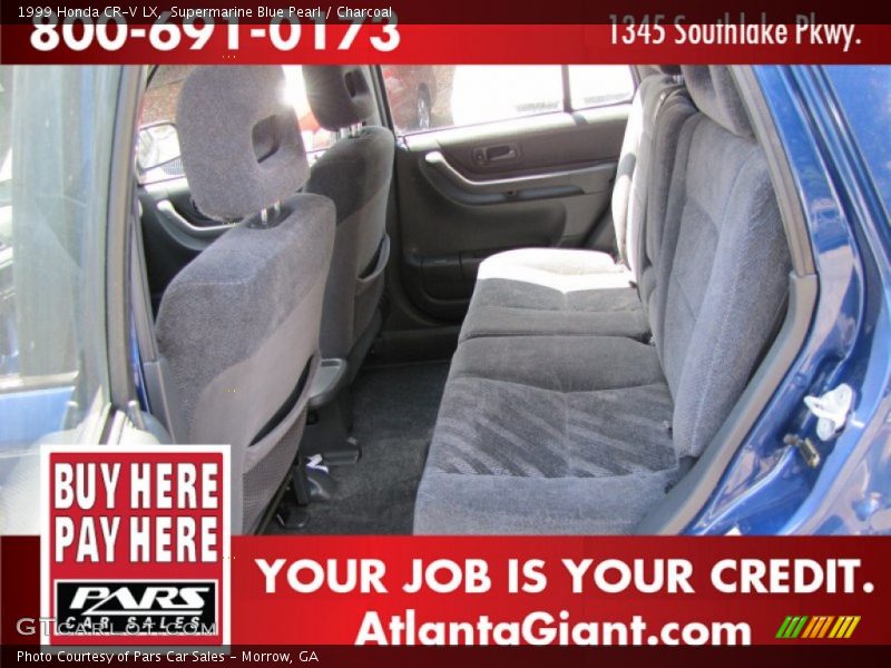Supermarine Blue Pearl / Charcoal 1999 Honda CR-V LX