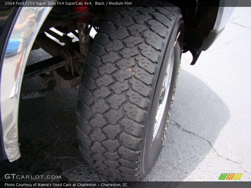 Black / Medium Flint 2004 Ford F250 Super Duty FX4 SuperCab 4x4