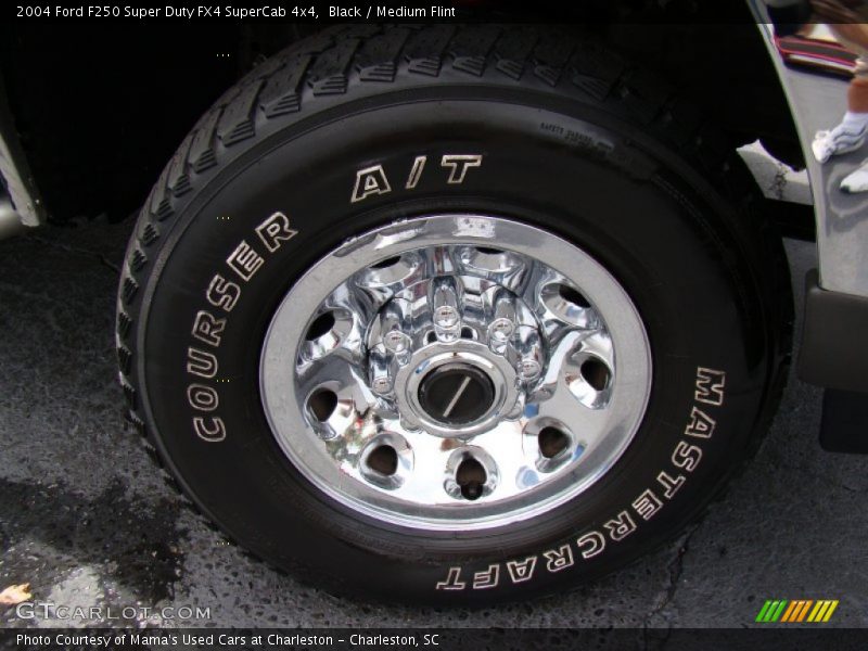 Black / Medium Flint 2004 Ford F250 Super Duty FX4 SuperCab 4x4