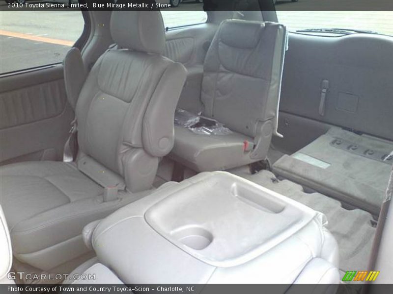  2010 Sienna Limited Stone Interior