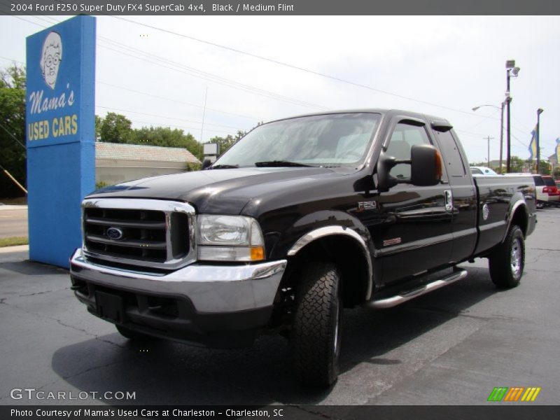 Black / Medium Flint 2004 Ford F250 Super Duty FX4 SuperCab 4x4