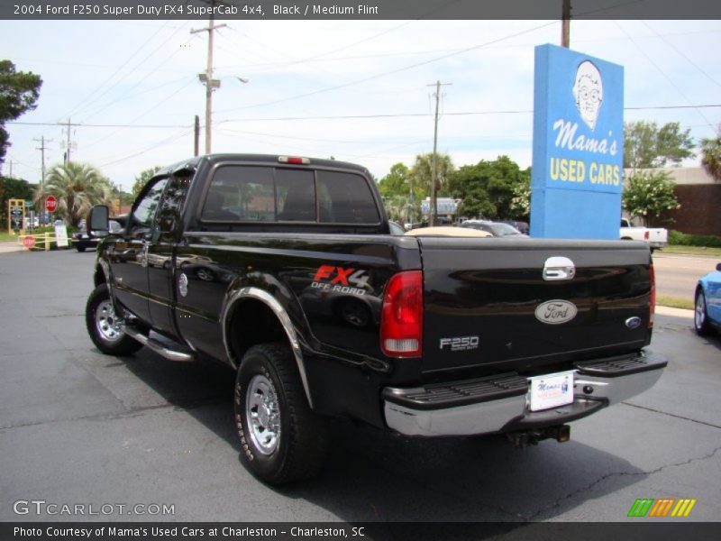 Black / Medium Flint 2004 Ford F250 Super Duty FX4 SuperCab 4x4