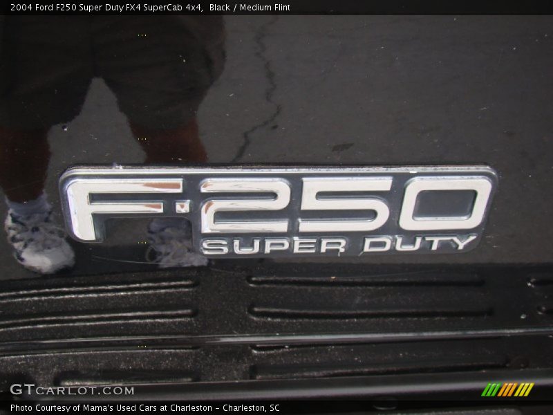 Black / Medium Flint 2004 Ford F250 Super Duty FX4 SuperCab 4x4