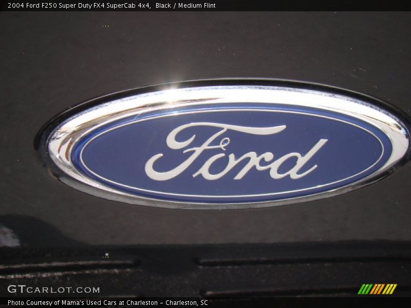 Black / Medium Flint 2004 Ford F250 Super Duty FX4 SuperCab 4x4