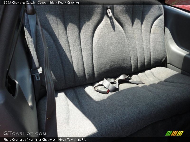 Bright Red / Graphite 1999 Chevrolet Cavalier Coupe