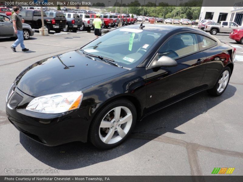 Black / Ebony Black 2008 Pontiac G6 GT Coupe