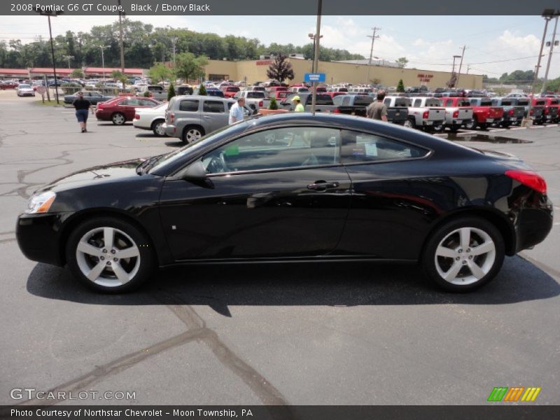 Black / Ebony Black 2008 Pontiac G6 GT Coupe