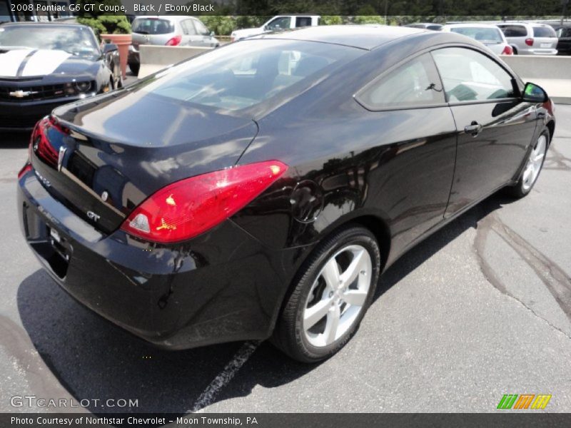 Black / Ebony Black 2008 Pontiac G6 GT Coupe