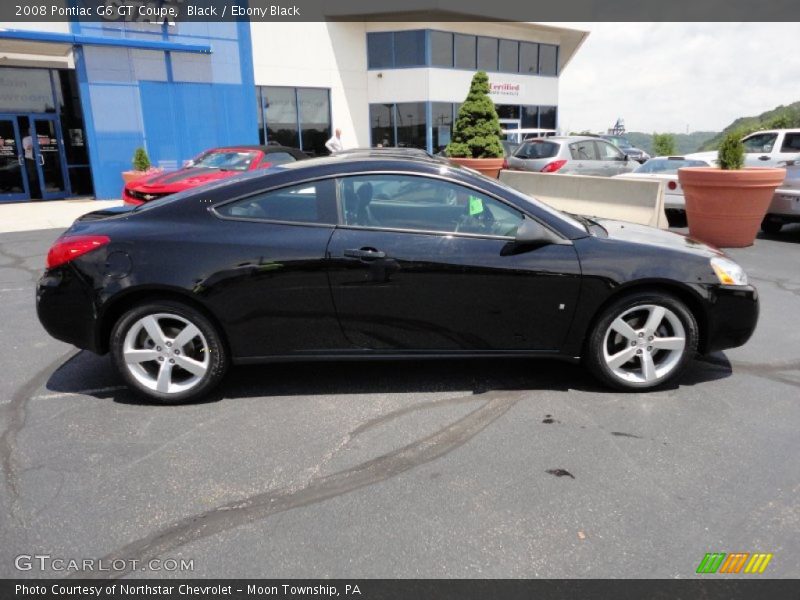Black / Ebony Black 2008 Pontiac G6 GT Coupe