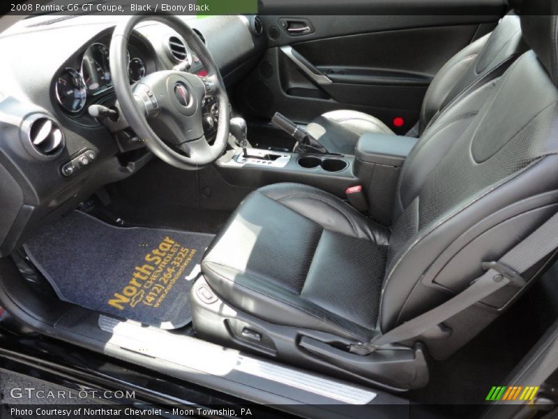 Black / Ebony Black 2008 Pontiac G6 GT Coupe