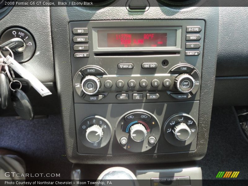 Black / Ebony Black 2008 Pontiac G6 GT Coupe