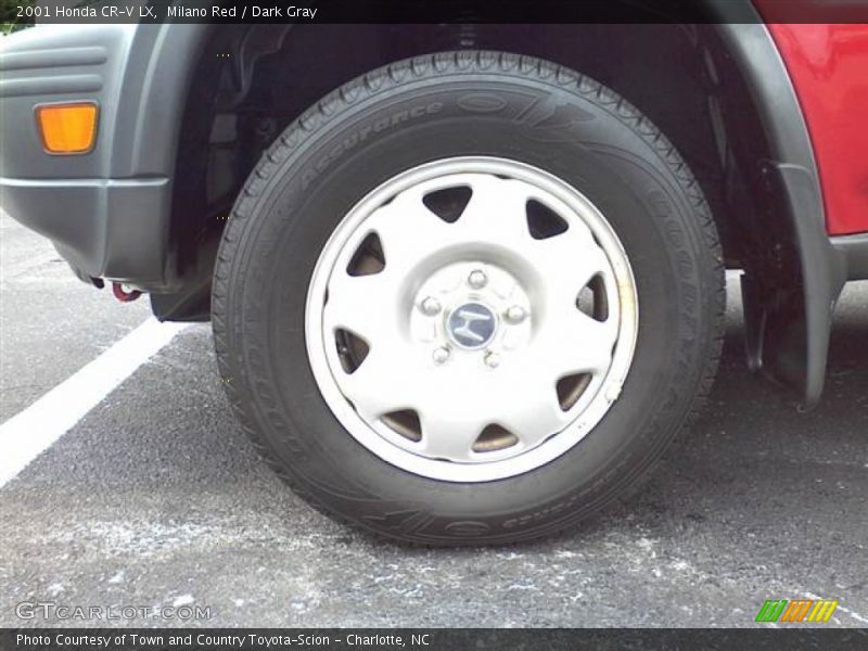 Milano Red / Dark Gray 2001 Honda CR-V LX
