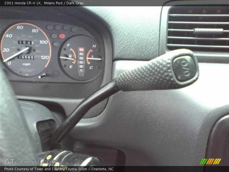 Milano Red / Dark Gray 2001 Honda CR-V LX