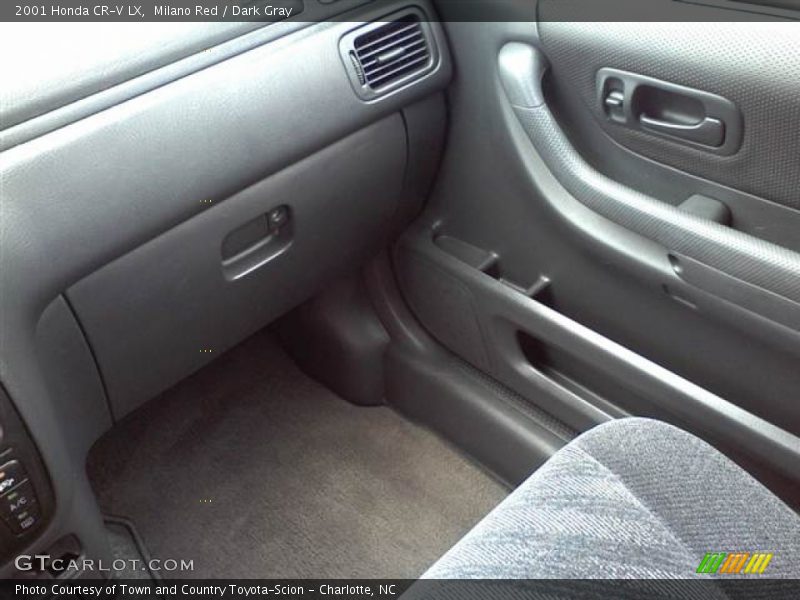 Milano Red / Dark Gray 2001 Honda CR-V LX