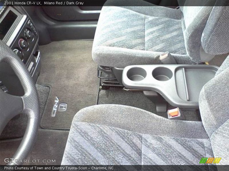 Milano Red / Dark Gray 2001 Honda CR-V LX