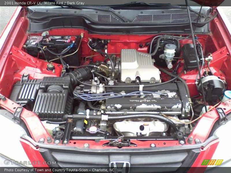  2001 CR-V LX Engine - 2.0 Liter DOHC 16-Valve 4 Cylinder