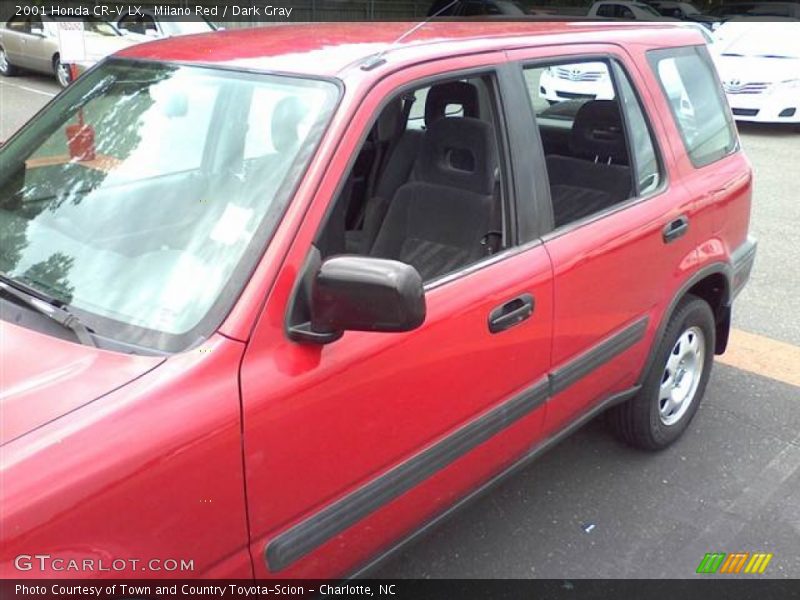Milano Red / Dark Gray 2001 Honda CR-V LX