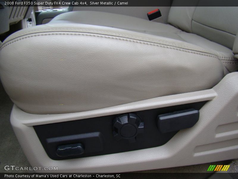 Silver Metallic / Camel 2008 Ford F350 Super Duty FX4 Crew Cab 4x4