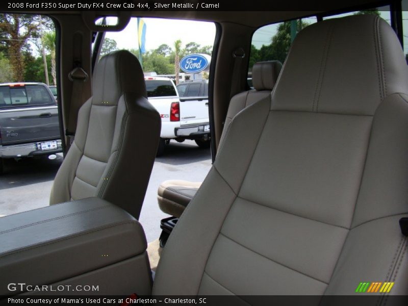 Silver Metallic / Camel 2008 Ford F350 Super Duty FX4 Crew Cab 4x4