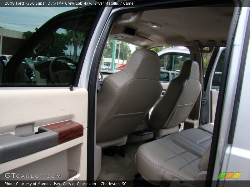 Silver Metallic / Camel 2008 Ford F350 Super Duty FX4 Crew Cab 4x4
