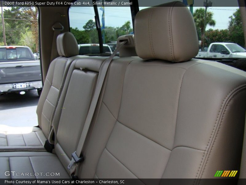 Silver Metallic / Camel 2008 Ford F350 Super Duty FX4 Crew Cab 4x4