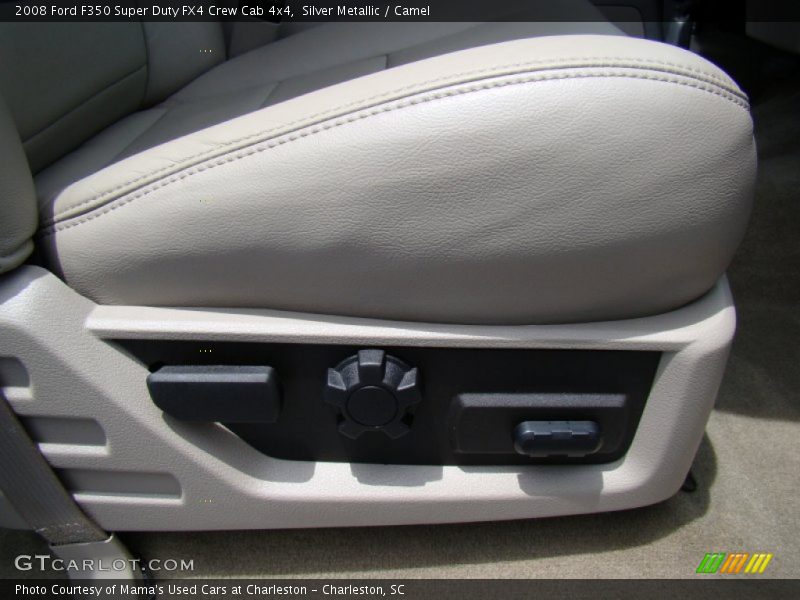 Silver Metallic / Camel 2008 Ford F350 Super Duty FX4 Crew Cab 4x4