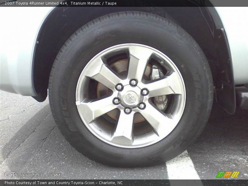 Titanium Metallic / Taupe 2007 Toyota 4Runner Limited 4x4